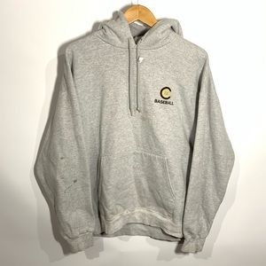 Vintage 90 Hanes athletic fleece sweatshirt hoodie